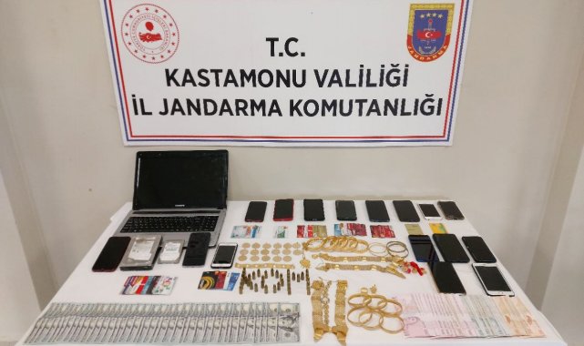 Kastamonu merkezli 7 ilde gerçekleştirilen telefon dolandırıcılığı operasyo...