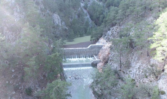 Muğla'nın Ula ve Köyceğiz ilçeleri arasında bulunan Namnam Çayı üzerind...