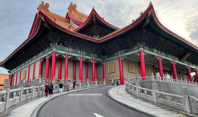 Tayvan'ın başkenti Taipei'de Tayvan Dışişleri Bakanlığı ve Polonya&...