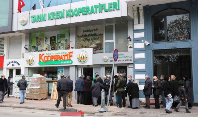 Türkiye Tarım Kredi Kooperatif marketlerine Toprak Mahsulleri Ofisi(TMO) ay...