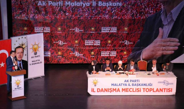 AK Parti Malatya İl Başkanlığı tarafından "Daraltılmış İl Danışma Mecl...