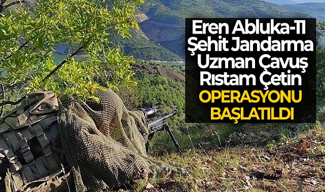 Elazığ’da 'Eren Abluka-11 Operasyonu' başlatıldı