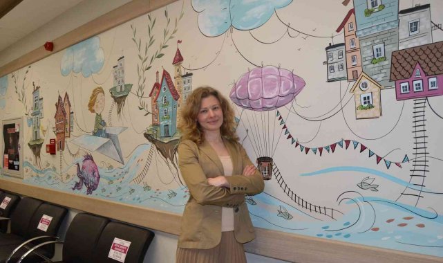 Eskişehir'de yaşayan Rusya uyruklu Ekaterina Dunaeva, Özel Ümit Hastane...