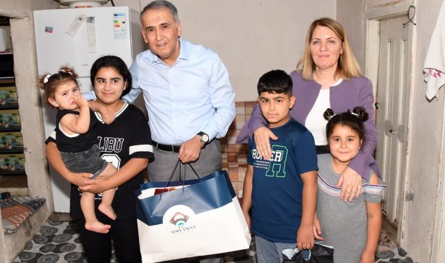 Adıyaman Valisi Mahmut Çuhadar, eşi Serinay Çuhadar'la birlikte Babalar...