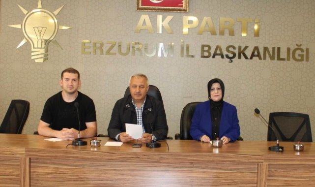 AK Parti Çevre, Şehir ve Kültür Erzurum İl Başkanı Eyüp Tavlaşoğlu, 5 Hazir...