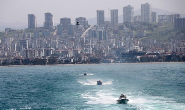 Samsun'da, Sahil Güvenlik Karadeniz Bölge Komutanlığı, son 6 yıl içeris...