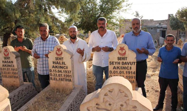 Mardin'in Midyat ilçesine bağlı Sarıköy Mahallesi'nde terör örgütü ...
