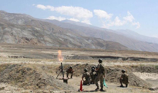 Erzincan'da 59'ncu Havan ve Topçu Eğitim Tugay Komutanlığındaki söz...