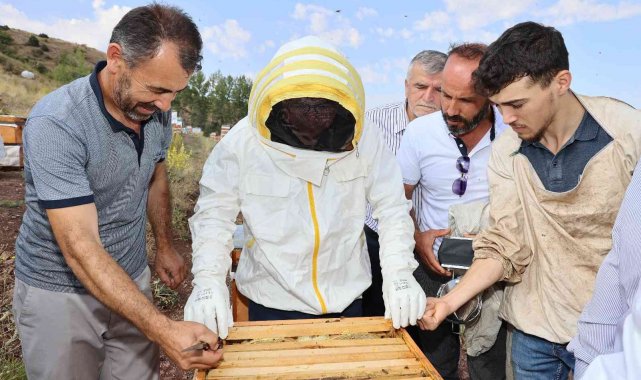 Koloni sayısı ve bal üretimi bakımından Türkiye genelinde üçüncü, çiçek bal...