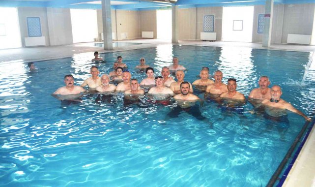 Kütahya'nın Tavşanlı ilçesindeki Göbel Termal Tesisleri, şifa arayanlar...