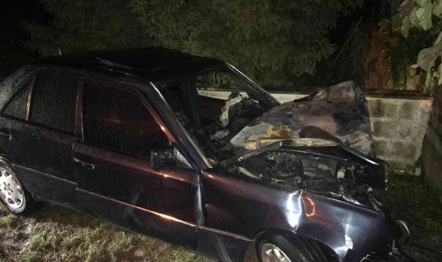 Ordu'nun Fatsa ilçesinde meydana gelen trafik kazasında bir kişi hayatı...