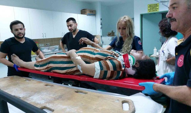 Samsun'da halı silkelerken evlerinin birinci katındaki balkondan düşen ...