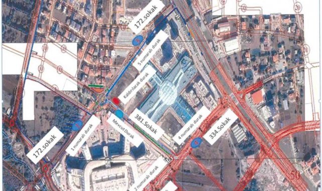 Balıkesir Büyükşehir Belediyesi, Atatürk Şehir Hastanesi civarında yolcu ve...