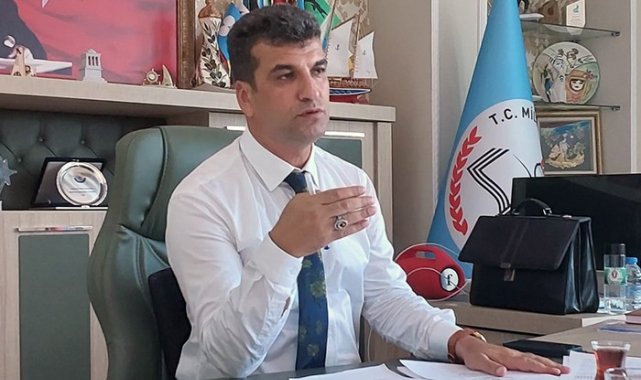 Milas İlçe Milli Eğitim Müdürü İsa Bal, basın toplantısı düzenleyerek Milas...