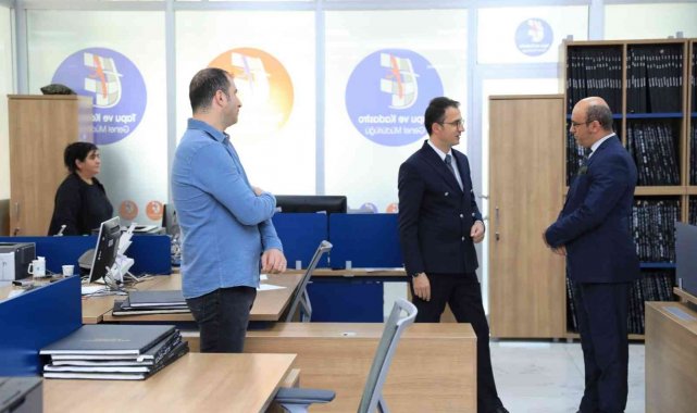 Kayapınar Kaymakamı ve Belediye Başkan Vekili Arif Karaman, Tapu ve Kadastr...