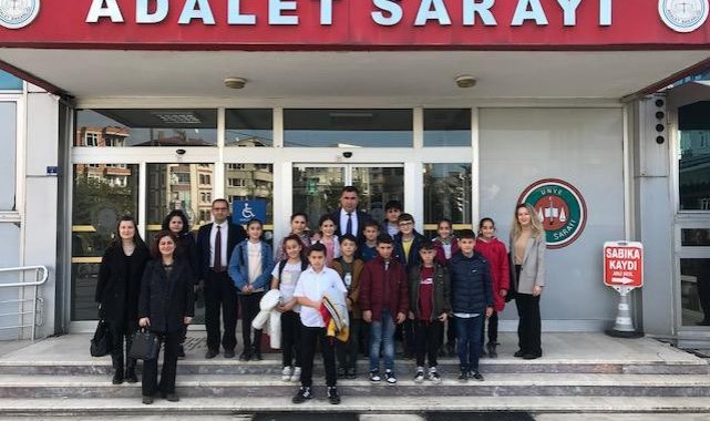 Ordu'nun Ünye ilçesinde 'büyüyünce hakim ve savcı olmak istiyorum