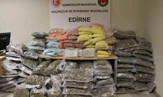 EDİRNE (İHA) –Edirne Kapıkule Sınır Kapısında şüphe üzerine durdurulan bir ...