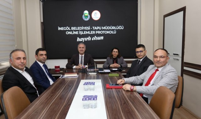 İnegöl Belediyesi ile Tapu Müdürlüğü, vatandaşın satış işlemleri sırasında ...