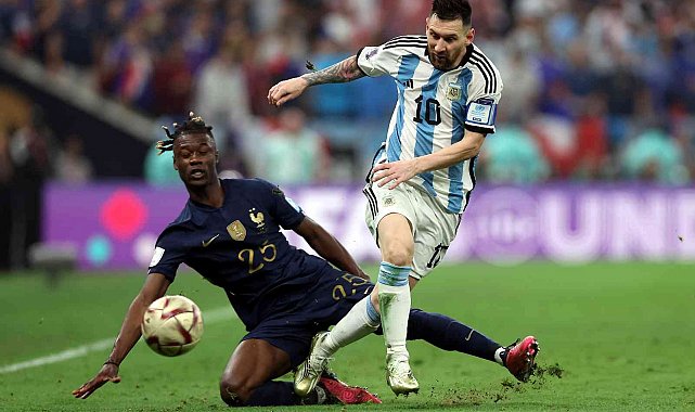 Katar'da düzenlenen 2022 FIFA Dünya Kupası finalinde Arjantin Dünya'nın en büyüğü Arjantin