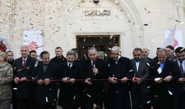 Adıyaman'ın Kahta ilçesine bağlı Akıncılar beldesinde yapımı tamamlanan...