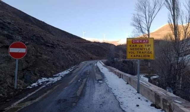 Bayburt'ta dünyanın en tehlikeli yollarından birisi olarak nitelendiril...