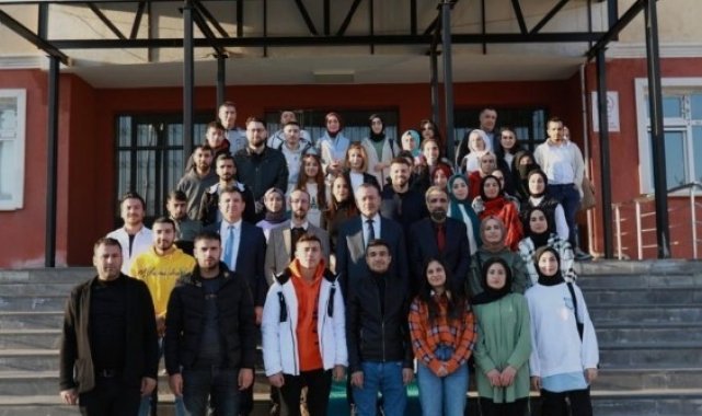 Bitlis Eren Üniversitesi Rektörü Prof. Dr. Necmettin Elmastaş, Güroymak Mes...