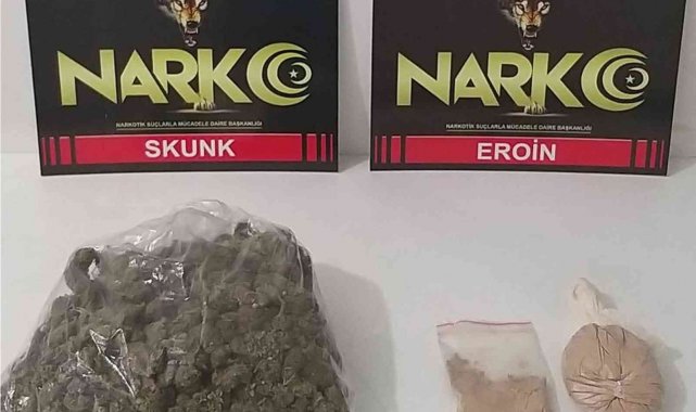 Ordu'nun Ünye ilçesinde uyuşturucu ticareti yaptığı belirlenen 3 kişi y...