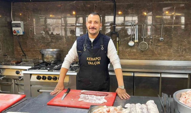 Ünü ülkeyi aşan ve "Kebapçı Yalçın" adıyla bilinen Mehmet Taşdele...