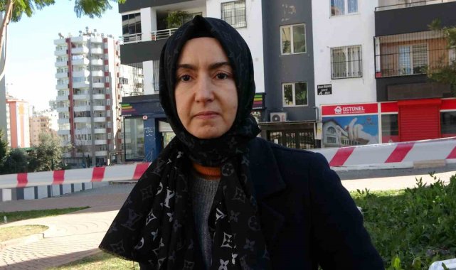 Adana'nın Çukurova ilçesinde bir bloğu yıkılan İhsan Bayram Sitesi saki...