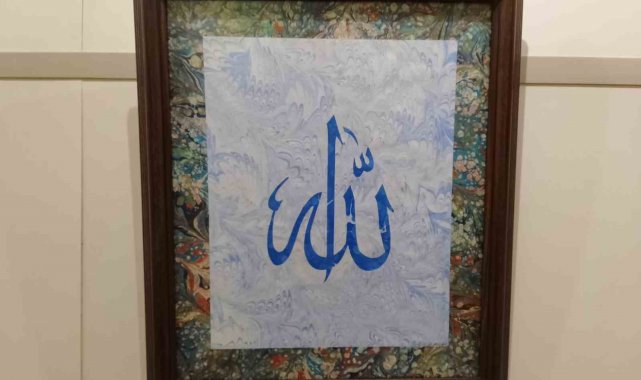 Emekli Resim Öğretmeni Ali Şentürk ve öğrencileri tarafından yapılan ve Gui...