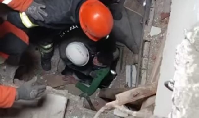 Kahramanmaraş merkezli meydana gelen depremler sonrası Hatay'daki arama...