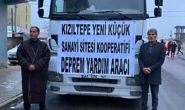 Mardin'in Kızıltepe ilçesindeki Yeni Küçük Sanayi Sitesi esnafı, deprem...