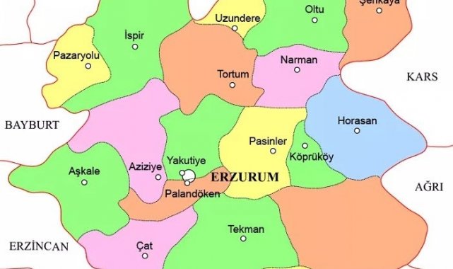 Yakutiye Erzurum'un nüfusu en kalabalık ilçesi olma konumunu sürdürürke...