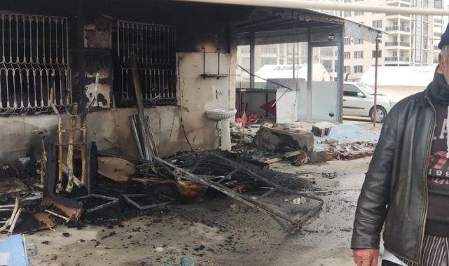 Adıyaman'da, bir ikametin elektrik tesisatından çıkan yangın, evi kulla...