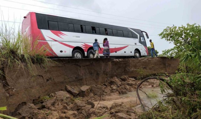 Afrika'nın doğusunda yer alan Malavi'de etkili olan Freddy Kasırgas...