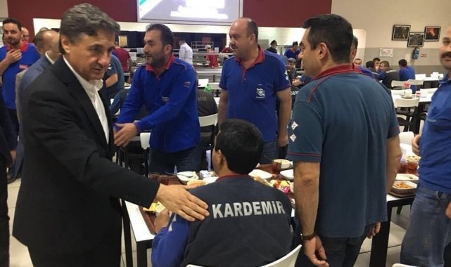 AK Parti Karabük Milletvekili Niyazi Güneş, Özçelik İş Sendikası ile KARDEM...