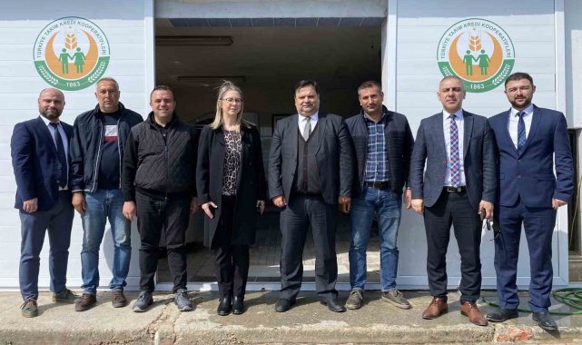 AK Parti Seferihisar İlçe Başkanı Ahmet Aydın, Türkiye Tarım Kredi Kooperat...