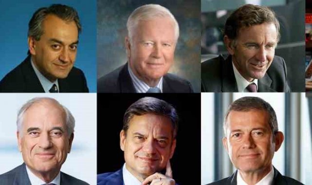 Akbank'ın olağan genel kurulunda açıklamalarda bulunan yönetim kurulu b...