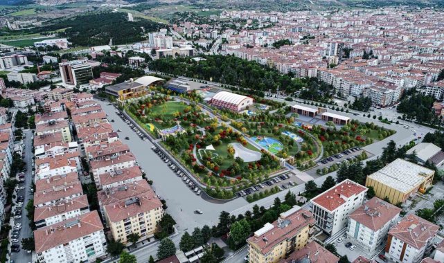 Belediye Başkanı Dr. Halil İbrahim Aşgın, Spor Temalı Millet Bahçesi'ni...