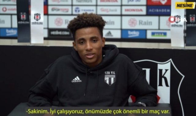 Beşiktaş'ın başarılı futbolcusu Gedson Fernandes, Fenerbahçe derbisinde...