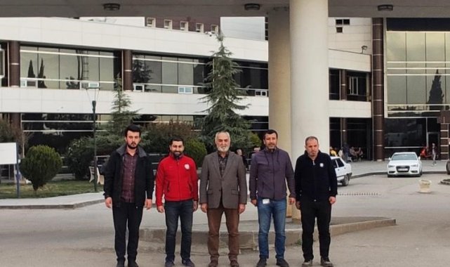 Bilecik İl Sağlık Müdürü Ferhat Damkacı ve İnhisar Belediye Başkanı Mehmet ...