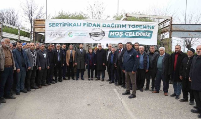 Gaziantep Büyükşehir Belediyesi (GBB) tarafından kent genelindeki tarım ara...