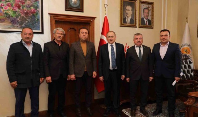 Havza Belediye Başkanı Sebahattin Özdemir başkanlığındaki heyet Samsun Büyü...