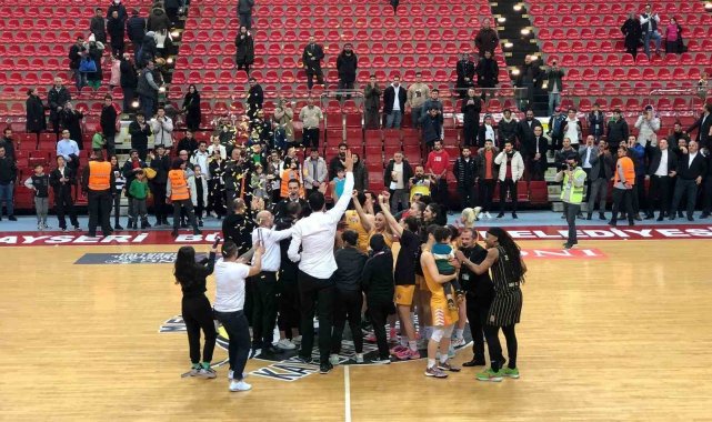 ING Kadınlar Basketbol Süper Lig ekiplerinden Melikgazi Kayseri Basketbol, ...