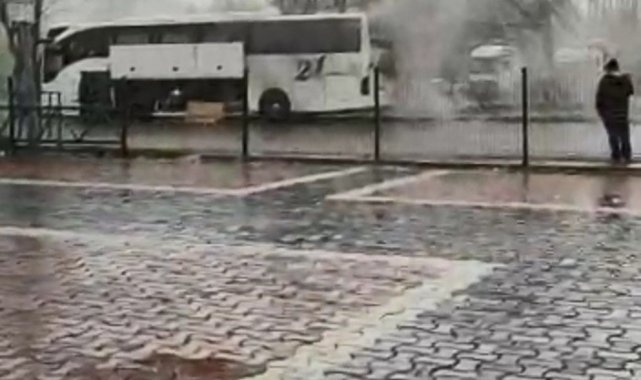 Kastamonu'nun Taşköprü ilçesinde şehirlerarası yolcu taşımacılığı yapan...
