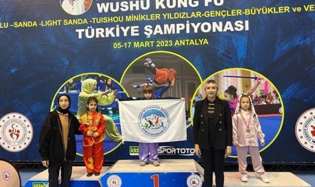 Kayseri Büyükşehir Belediyesi Spor A.Ş. sporcusu Mira Özaktı, Antalya Kemer...