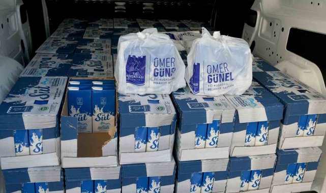 Kuşadası Belediyesi, kentte yaşayan ihtiyaç sahibi ailelerin 2-5 yaş arasın...