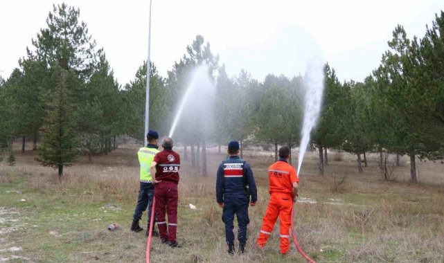 Kütahya Orman Bölge Müdürlüğü'nce Kütahya İl Jandarma Komutanlığı'n...