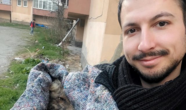 Kütahyalı hayvan sever Zafer Yaşamış, merkez Söğüt köyü ormanlık alanda bit...