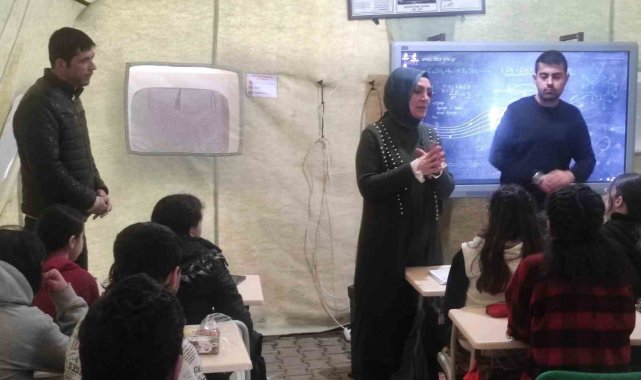 Malatya İl Milli Eğitim Müdürü Hatice Özdemir ziyaret ettiği Arapgir ve Arg...